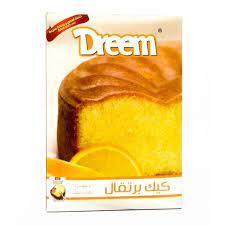 كيك بنكهة البرتقال من دريم، 400 جم _ Dream orange flavored cake, 400 g