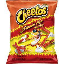 كرانشي شيتوس شطة حارة--50-60 جرام _ Crunchy Cheetos Hot Chili--50-60 grams