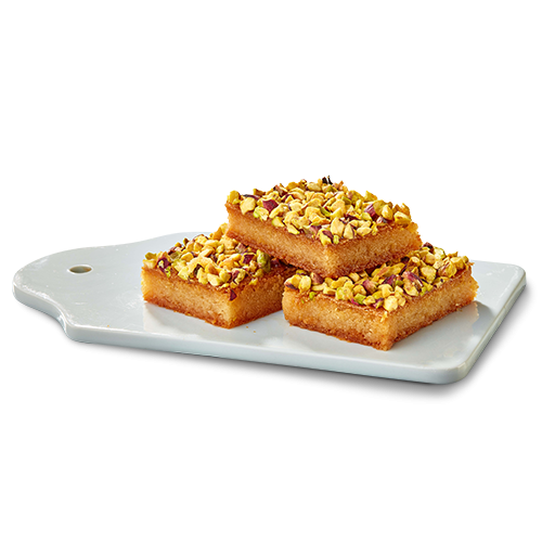بسبوسة فستق - Pistachio basbousa -Etoile- 500 gm