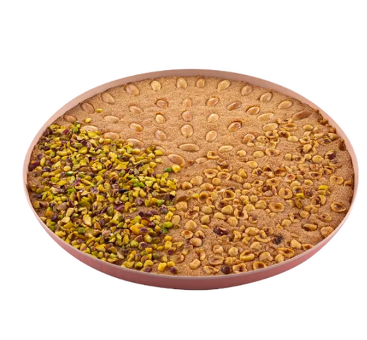 Nuts Basbousa Format Platter – Small